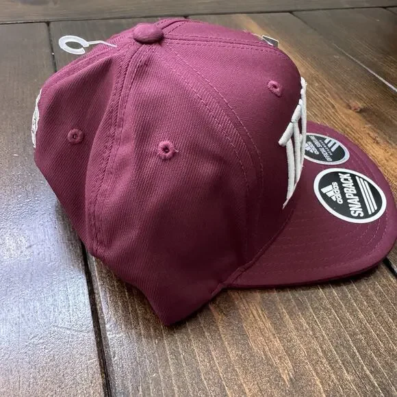 Texas A&M Aggies Hat Adidas Climalite Trucker Snapback Pink Adidas Logo NWT‎ - Picture 10 of 12